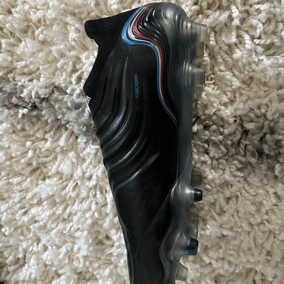 Adidas Copa Sense Laceless, black white red and blue - Picture 1 of 13